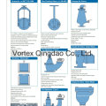 Qing Dao Vortex Penstock fait en Chine